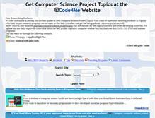Tablet Screenshot of code4me.info